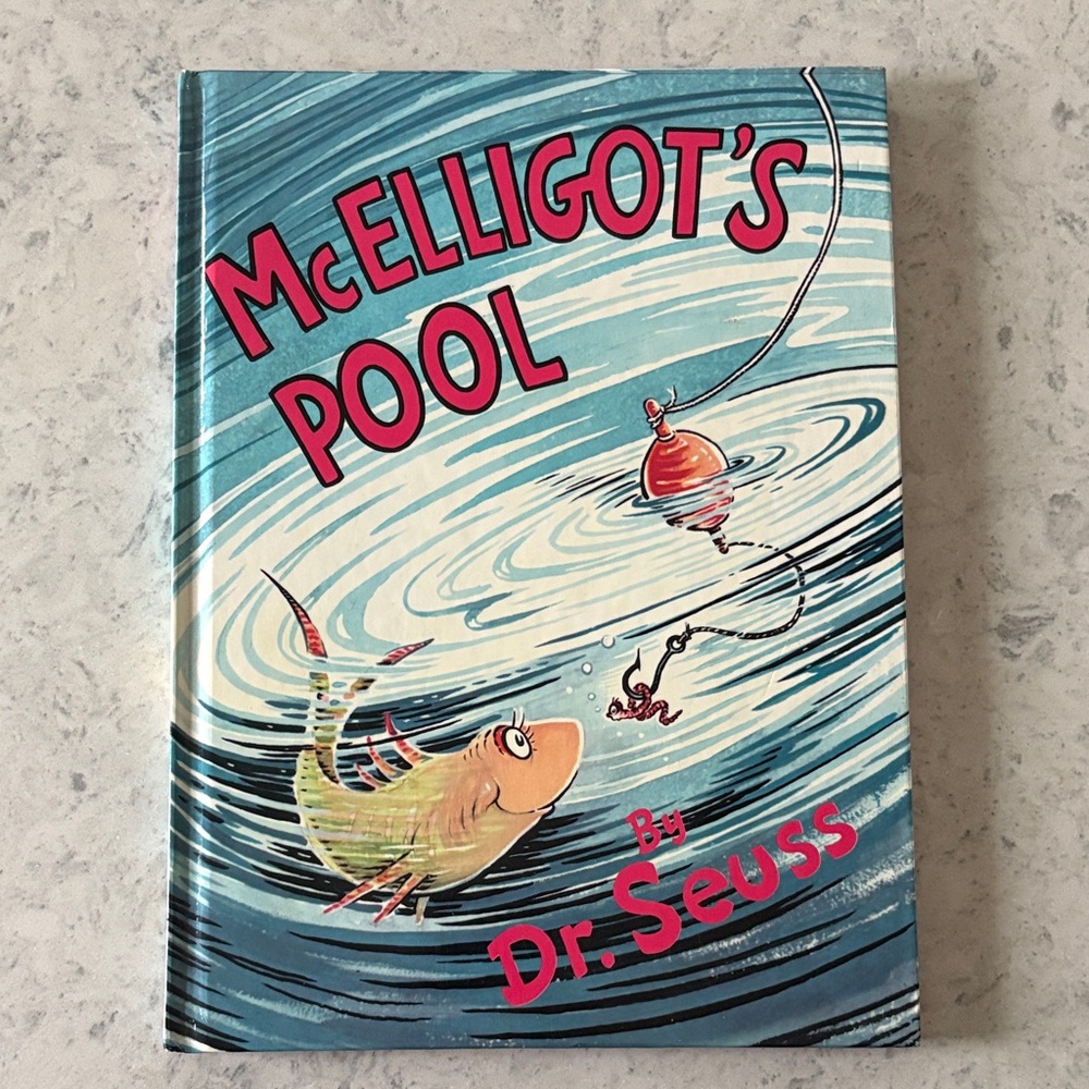 McElligot’s Pool by Dr. Seuss Hardcover Discontinued OOP 11”x 8”